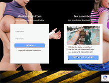 Tablet Screenshot of members.bangbros.com